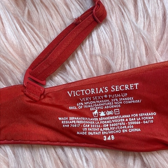 Victoria’s Secret‎ Very Sexy Push Up Sunset Colors Bra Size 34B - Picture 4 of 5